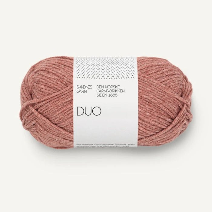 Sandnes Garn Duo - Sandnes Garn 3543 Brown Melange - The Little Yarn Store