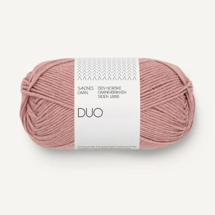 Sandnes Garn Duo - Sandnes Garn 4032 Powder Pink - The Little Yarn Store