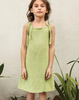 Sandnes Garn Kid and Baby Patterns - Sandnes Garn Clementine Dress Junior - The Little Yarn Store