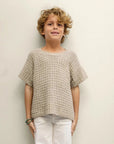 Sandnes Garn Kid and Baby Patterns - Sandnes Garn Leo Tee Junior - The Little Yarn Store
