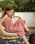 Sandnes Garn Kid and Baby Patterns - Sandnes Garn Summer Dress Junior - The Little Yarn Store