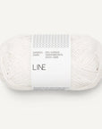 Sandnes Garn Line - Sandnes Garn 1002 White - The Little Yarn Store