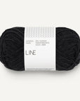 Sandnes Garn Line - Sandnes Garn 1099 Black - The Little Yarn Store
