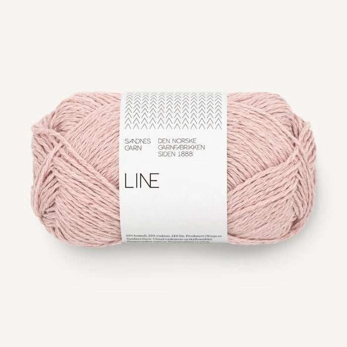 Sandnes Garn Line - Sandnes Garn 3511 Powder Pink - The Little Yarn Store