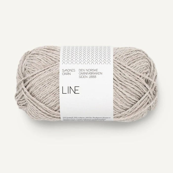 Sandnes Garn Line - Sandnes Garn 3820 Pearl Gray - The Little Yarn Store