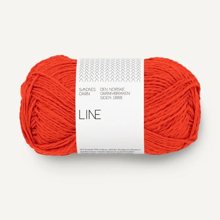 Sandnes Garn Line - Sandnes Garn 3891 Spicy Orange - The Little Yarn Store