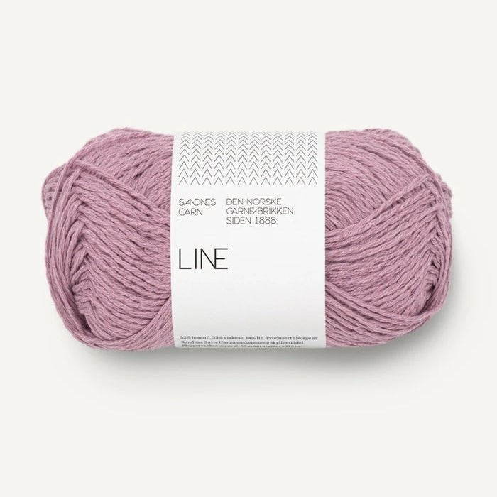 Sandnes Garn Line - Sandnes Garn 4632 Pink Lavender - The Little Yarn Store