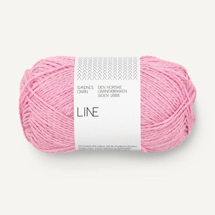 Sandnes Garn Line - Sandnes Garn 4813 Pink Lilac - The Little Yarn Store