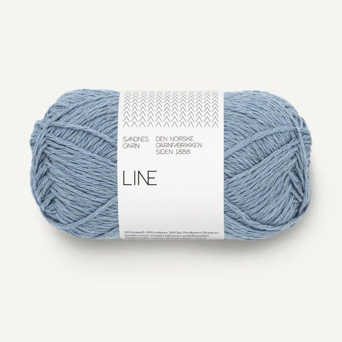 Sandnes Garn Line - Sandnes Garn 6032 Blue Hydrangea - The Little Yarn Store