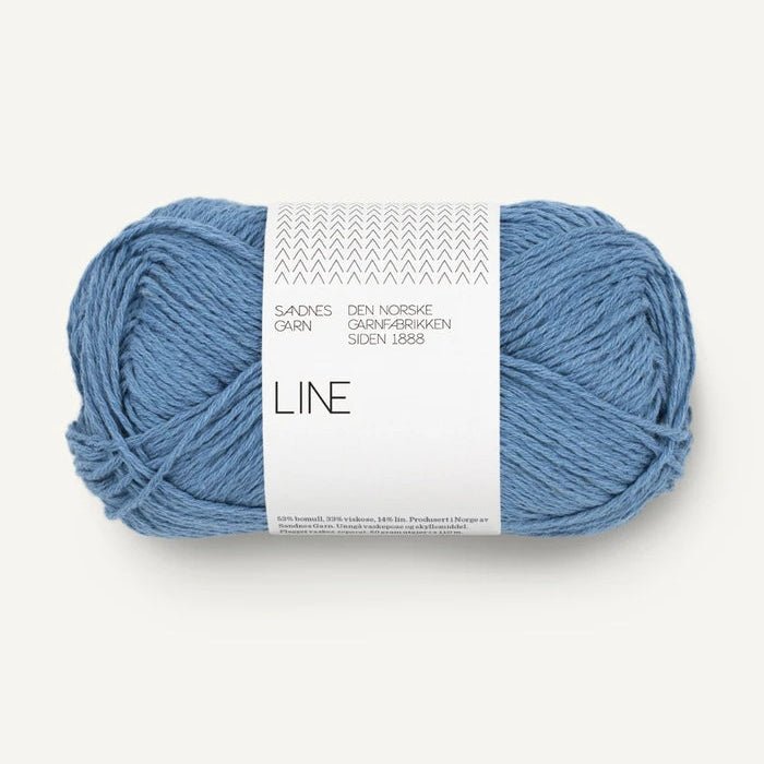 Sandnes Garn Line - Sandnes Garn 6044 Regatta Blue - The Little Yarn Store
