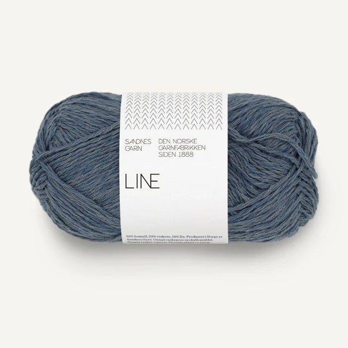 Sandnes Garn Line - Sandnes Garn 6061 Slate Blue - The Little Yarn Store