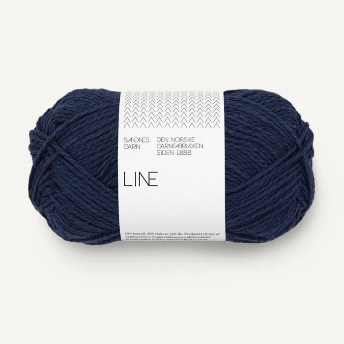 Sandnes Garn Line - Sandnes Garn 6073 Seaside Navy - The Little Yarn Store