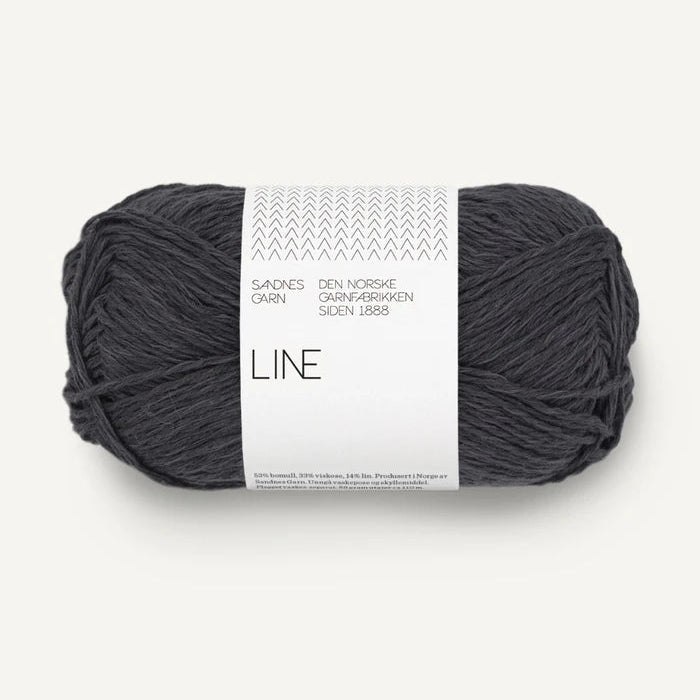 Sandnes Garn Line - Sandnes Garn 6080 Slate - The Little Yarn Store