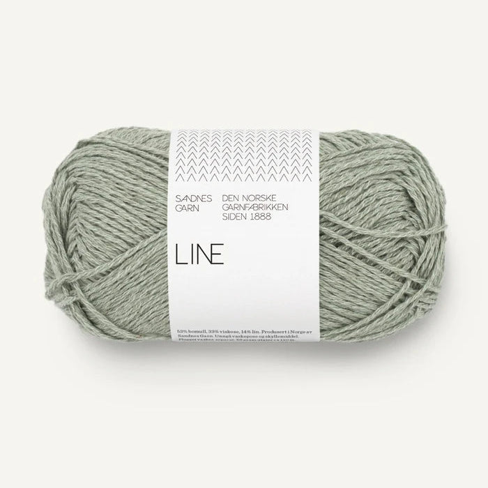 Sandnes Garn Line - Sandnes Garn 8521 Dusty Light Green - The Little Yarn Store