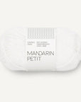 Sandnes Garn Mandarin Petit - Sandnes Garn 1001 True White - The Little Yarn Store
