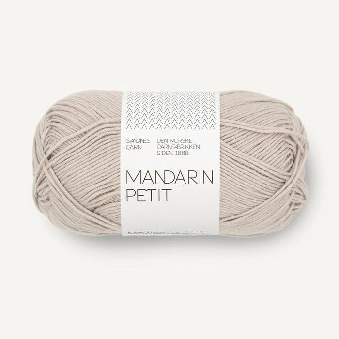 Sandnes Garn Mandarin Petit - Sandnes Garn 2205 Light Sand - The Little Yarn Store