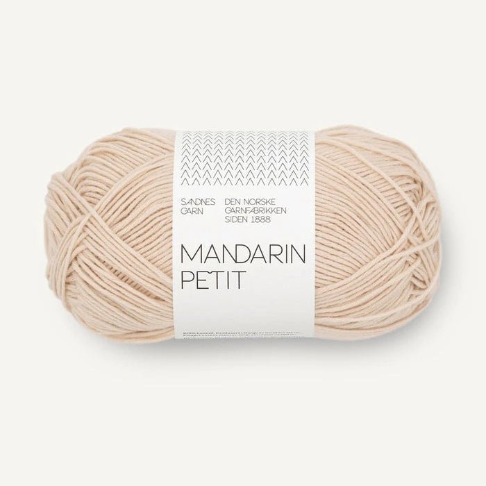 Sandnes Garn Mandarin Petit - Sandnes Garn 3011 Almond - The Little Yarn Store