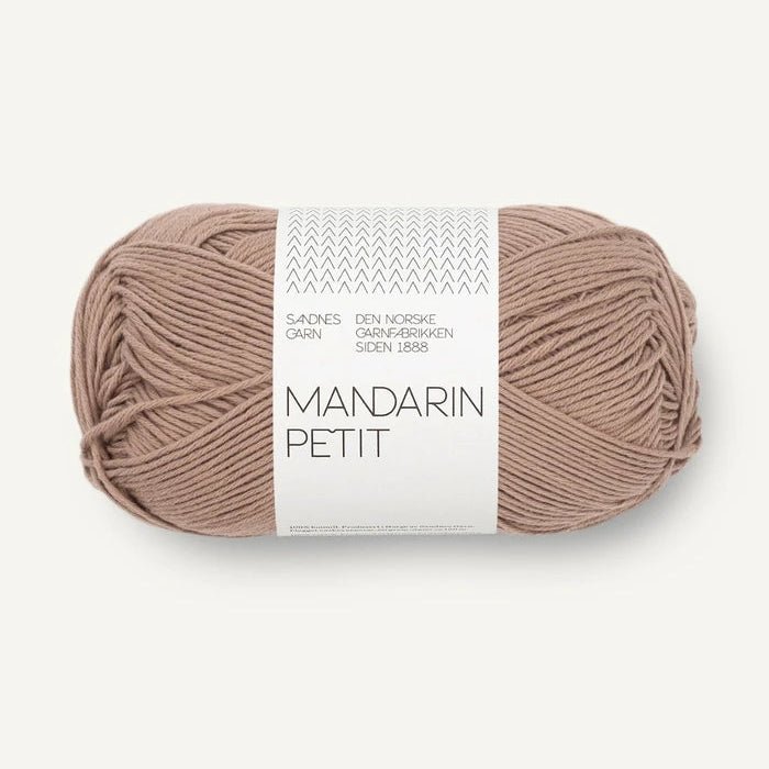 Sandnes Garn Mandarin Petit - Sandnes Garn 3051 Iced Coffee - The Little Yarn Store
