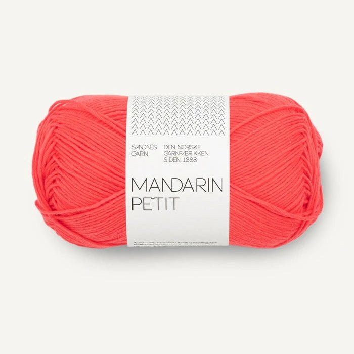 Sandnes Garn Mandarin Petit - Sandnes Garn 4108 Flame Scarlet - The Little Yarn Store