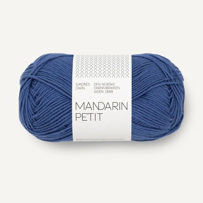 Sandnes Garn Mandarin Petit - Sandnes Garn 5844 Monaco Blue - The Little Yarn Store