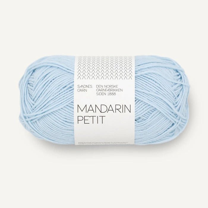 Sandnes Garn Mandarin Petit - Sandnes Garn 5930 Baby Blue - The Little Yarn Store
