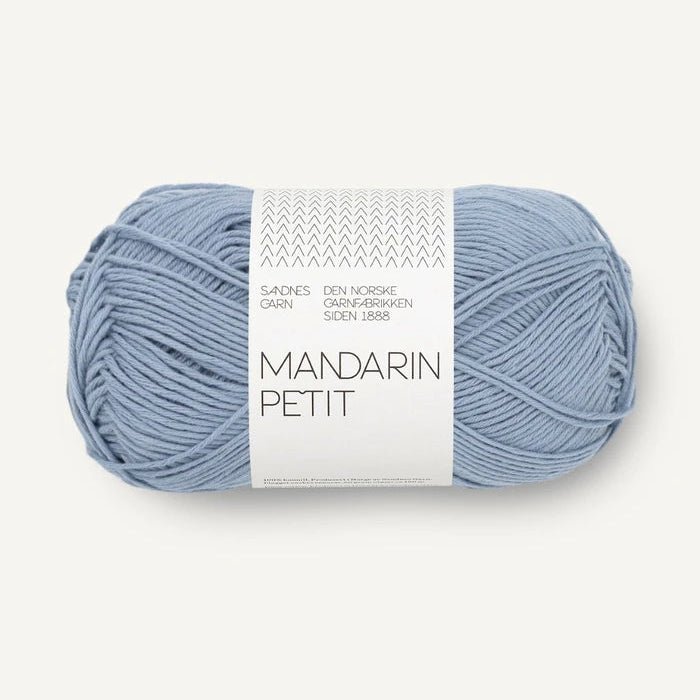 Sandnes Garn Mandarin Petit - Sandnes Garn 6032 Blue Hydrangea - The Little Yarn Store