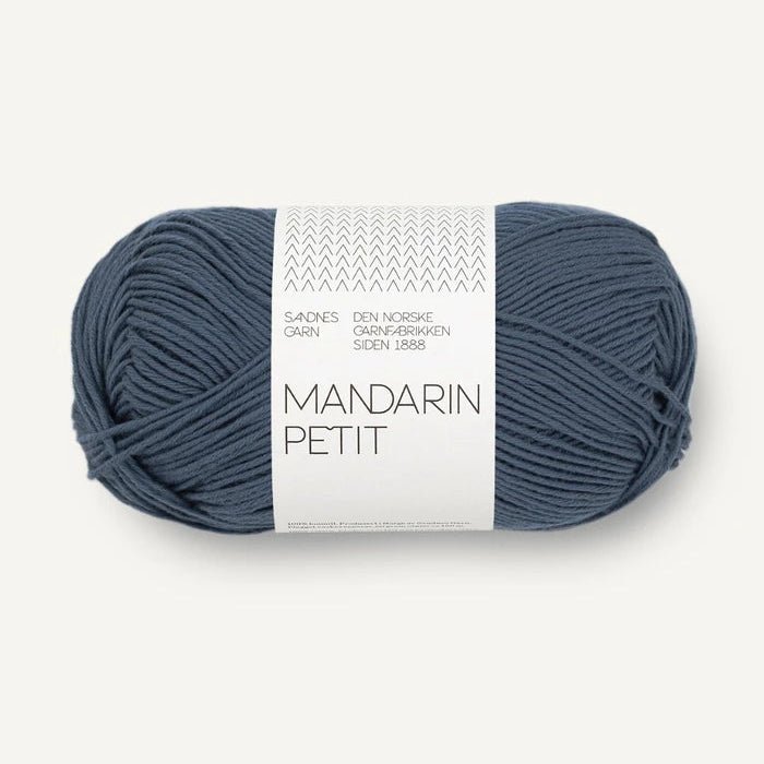 Sandnes Garn Mandarin Petit - Sandnes Garn 6061 Slate Blue - The Little Yarn Store