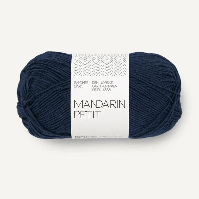 Sandnes Garn Mandarin Petit - Sandnes Garn 6073 Seaside Navy - The Little Yarn Store