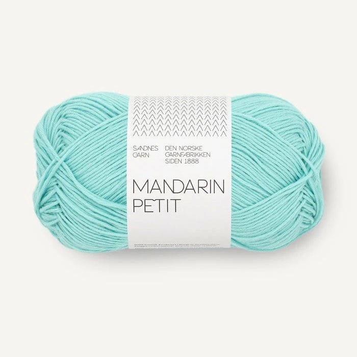 Sandnes Garn Mandarin Petit - Sandnes Garn 7213 Turquoise - The Little Yarn Store