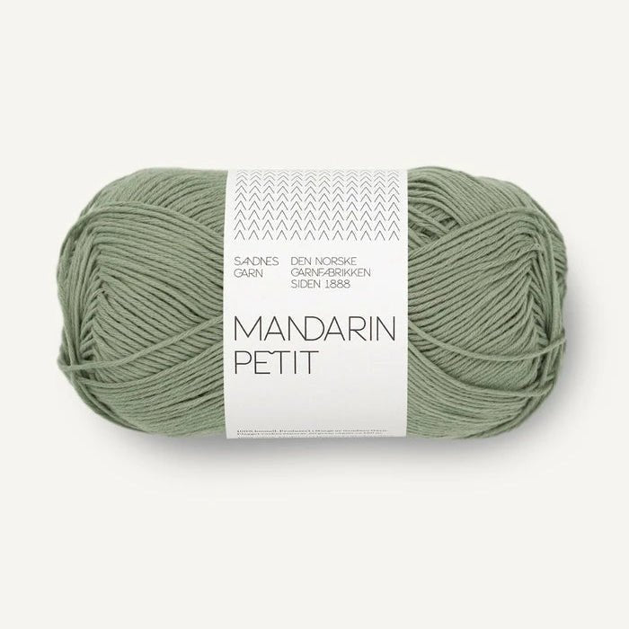 Sandnes Garn Mandarin Petit - Sandnes Garn 9041 Dusty Sage - The Little Yarn Store