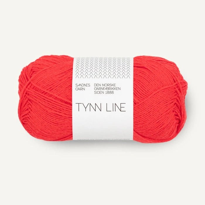 Sandnes Garn Tynn Line - Sandnes Garn 4108 Flame Scarlet - The Little Yarn Store