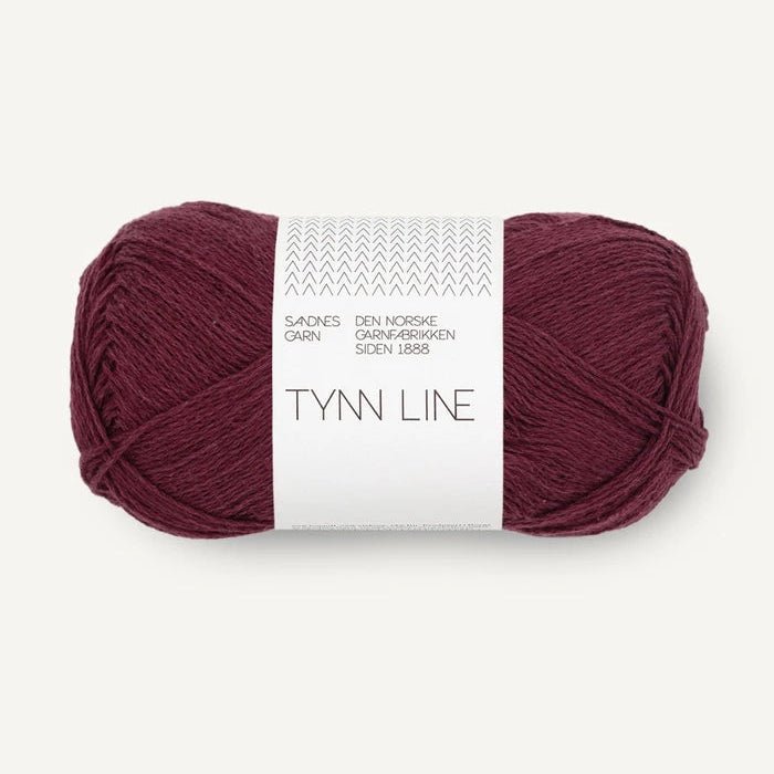 Sandnes Garn Tynn Line - Sandnes Garn 4372 Burgundy - The Little Yarn Store