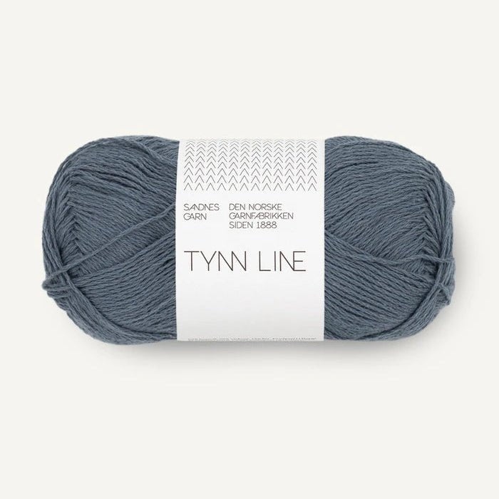 Sandnes Garn Tynn Line - Sandnes Garn 6061 Slate Blue - The Little Yarn Store