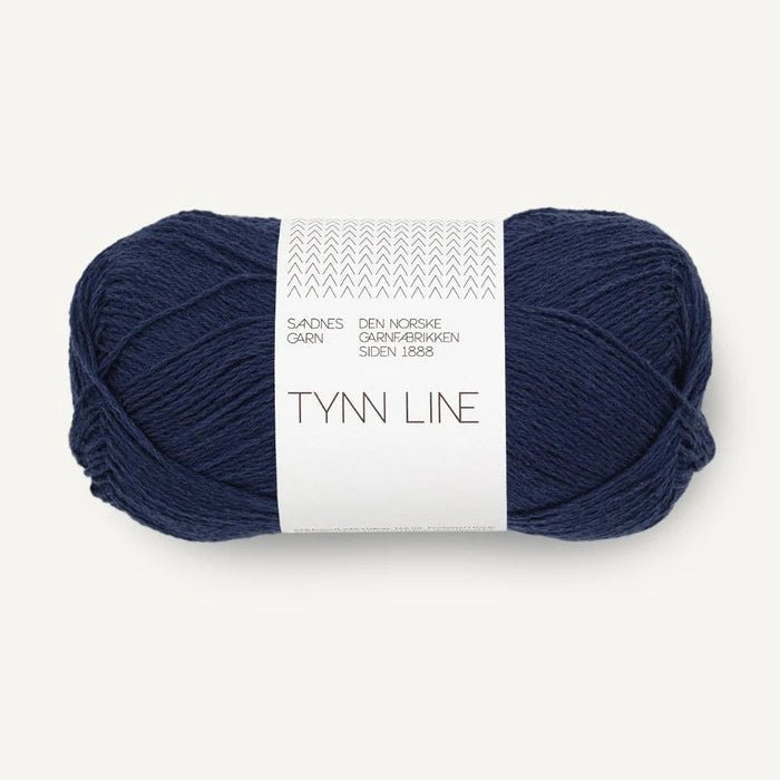 Sandnes Garn Tynn Line - Sandnes Garn 6073 Seaside Navy - The Little Yarn Store