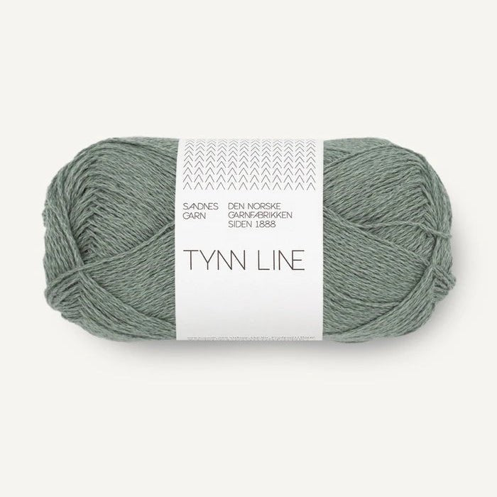 Sandnes Garn Tynn Line - Sandnes Garn 8561 Dusty Green - The Little Yarn Store