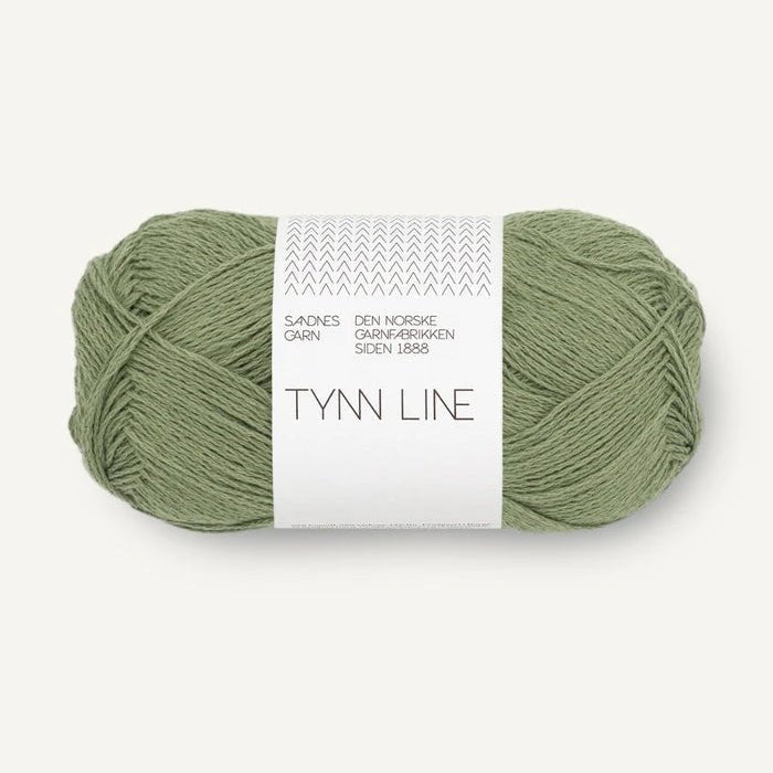 Sandnes Garn Tynn Line - Sandnes Garn 9062 Olive Green - The Little Yarn Store