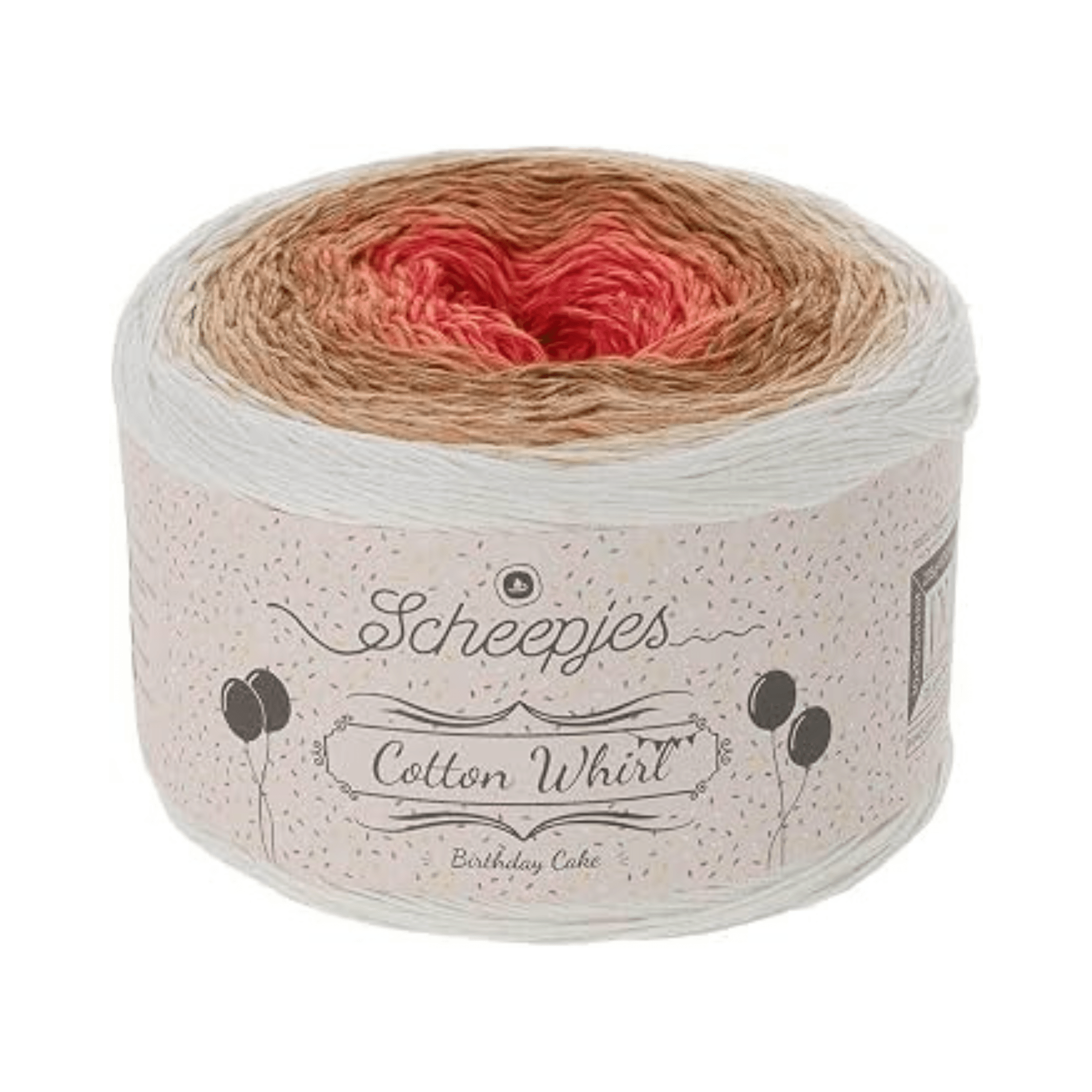 Scheepjes Cotton Whirl - Scheepjes 703 Sugary Sunset - The Little Yarn Store