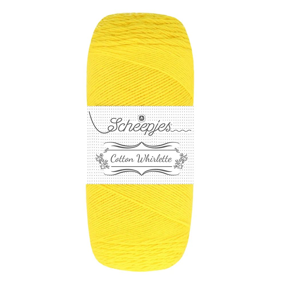 Scheepjes Cotton Whirlette - Scheepjes - 816 Banana - The Little Yarn Store