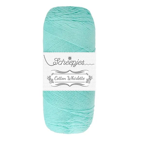 Scheepjes Cotton Whirlette - Scheepjes - 818 Crushed Ice - The Little Yarn Store