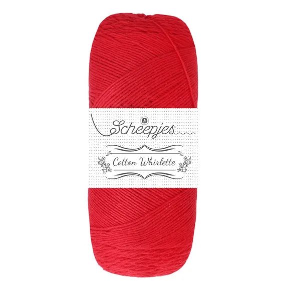 Scheepjes Cotton Whirlette - Scheepjes - 823 Strawberry - The Little Yarn Store