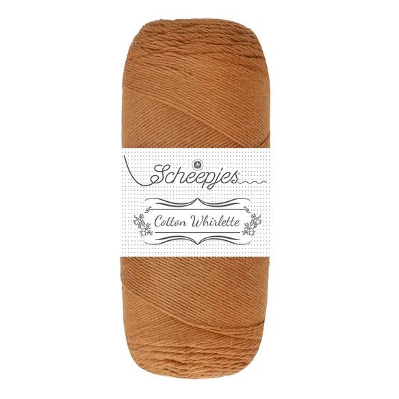 Scheepjes Cotton Whirlette - Scheepjes - 824 Almond - The Little Yarn Store
