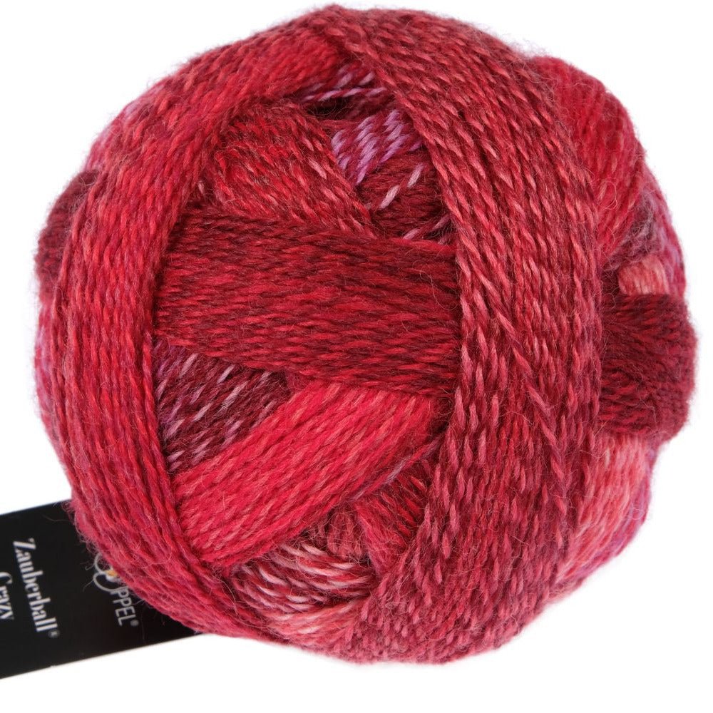 Schoppel - Wolle Zauberball Crazy - Schoppel - Wolle - 2620 Red in a Suit - The Little Yarn Store