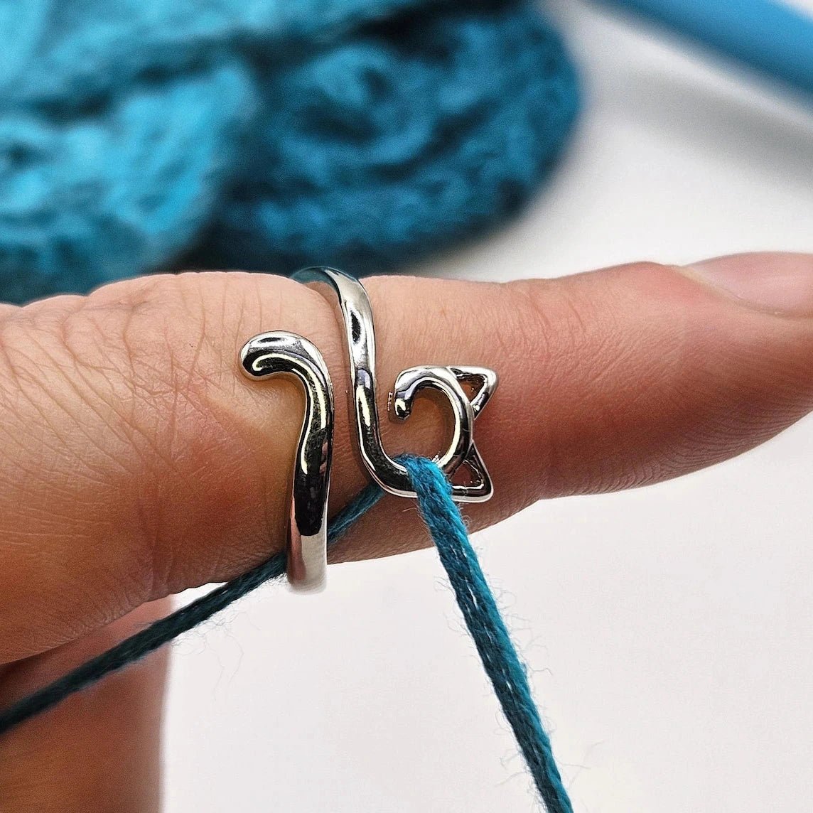 Stainless Steel Crochet Tension Rings - The Little Yarn Store - Silver - The Little Yarn Store