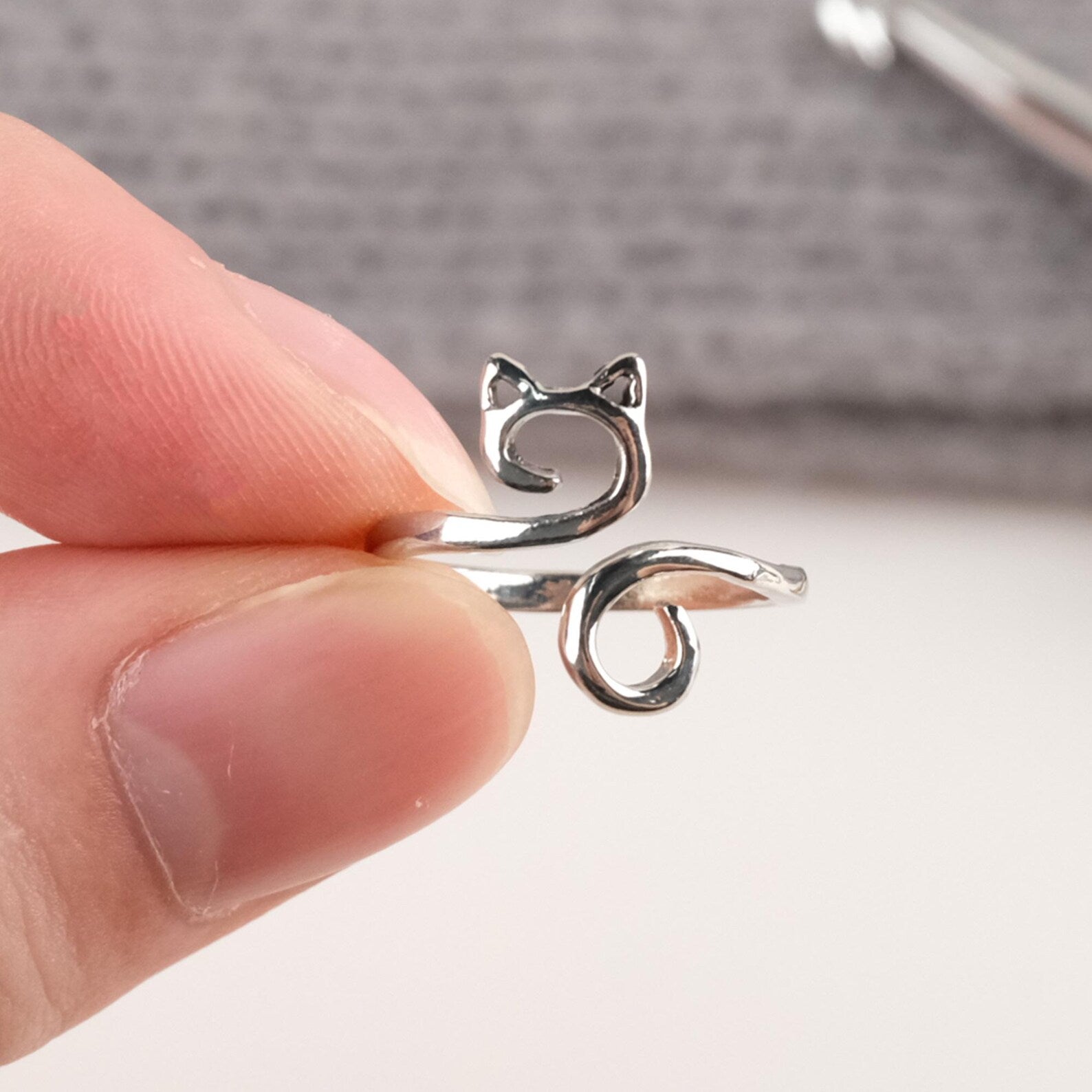Stainless Steel Crochet Tension Rings - The Little Yarn Store - Silver - The Little Yarn Store