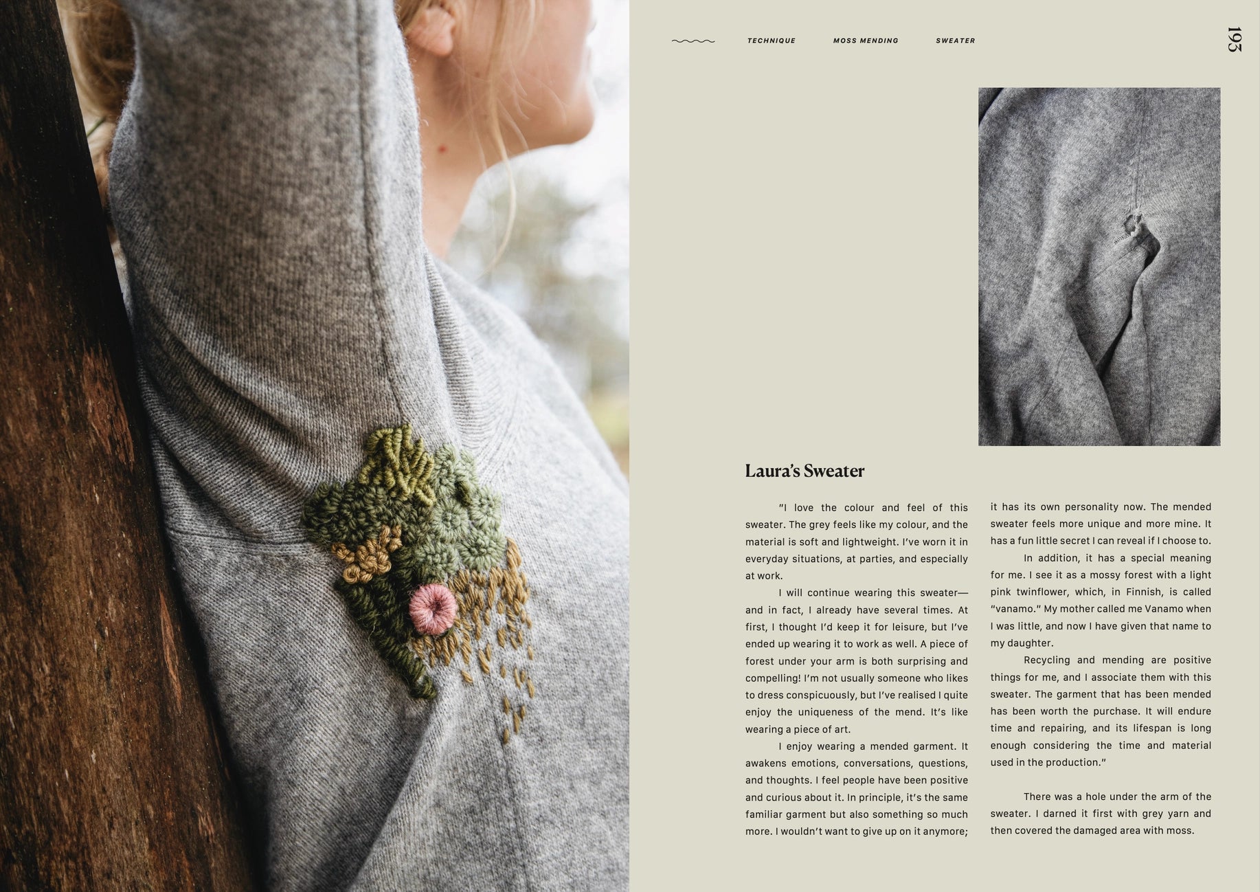 The Art of Knitwear Repair - Minttu Wikberg - The Little Yarn Store