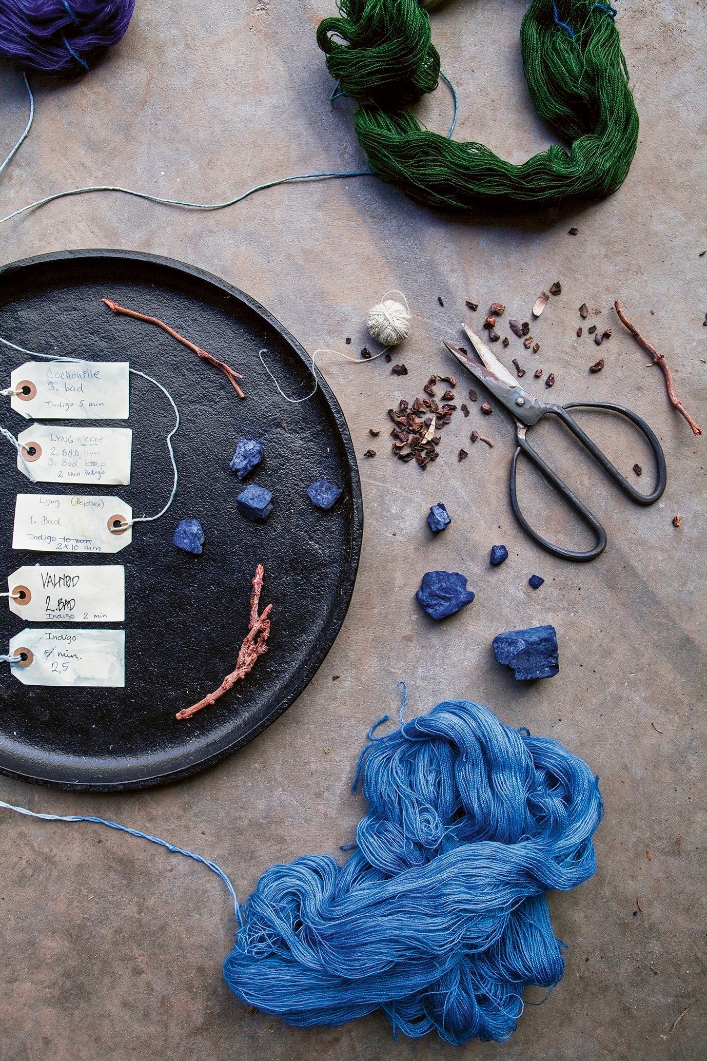The Colours of Nature - G - uld - The Little Yarn Store