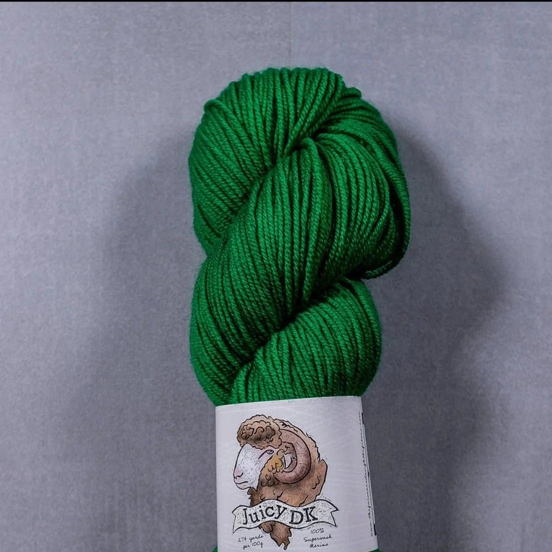 The Farmer&#39;s Daughter Fibers Juicy DK - The Farmer&#39;s Daughter Fibers - It&#39;s Green Bitch - The Little Yarn Store