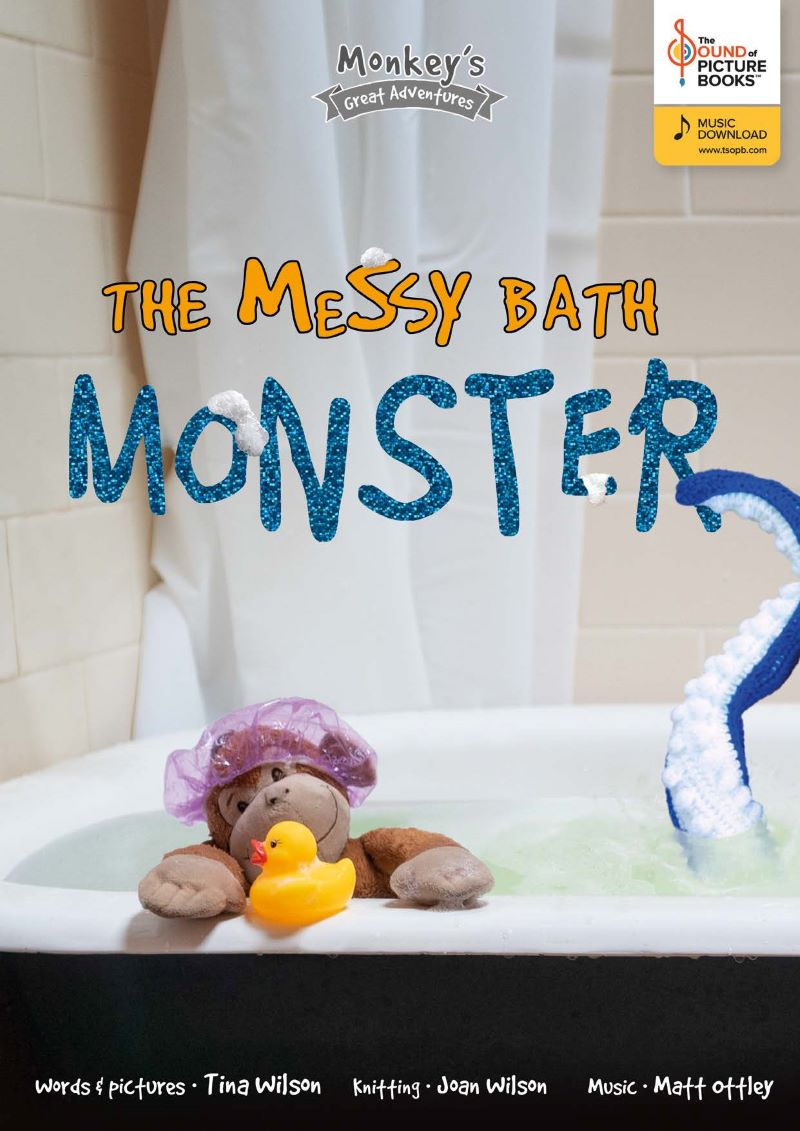 The Messy Bath Monster - Tina Wilson - The Little Yarn Store