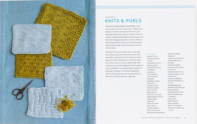 The Ultimate All - Around Stitch Dictionary - Wendy Bernard - The Little Yarn Store