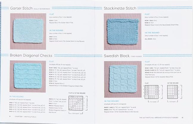 The Ultimate All - Around Stitch Dictionary - Wendy Bernard - The Little Yarn Store